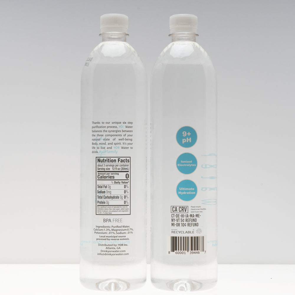 Alkaline Water 33.8 oz (12 count)